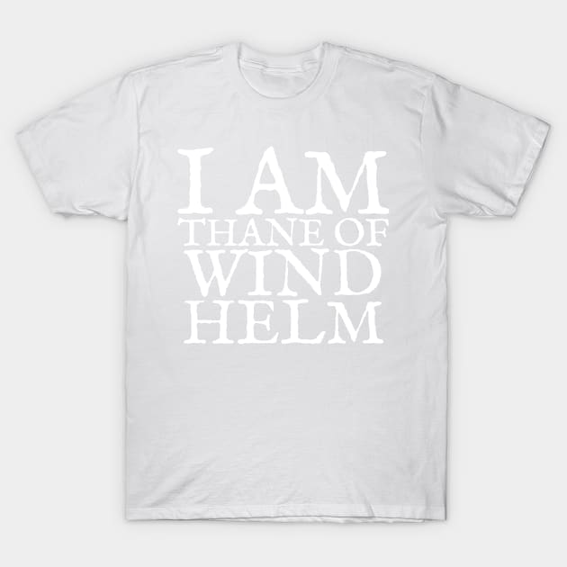 Thane of Windhelm T-Shirt by snitts